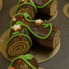 Christmas Log slices
